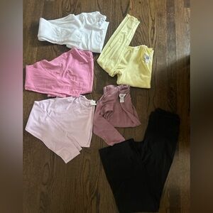 Athleta Girls Long Sleeve Tees Size L